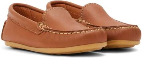 ANDANINES Leren loafers Bruin