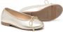 ANDANINES Metallic ballerina pumps Goud - Thumbnail 2