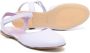 Andrea Montelpare Ballerina's met klittenband Paars - Thumbnail 2