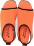 Andrea Montelpare Sandalen met contrasterende afwerking Oranje - Thumbnail 3