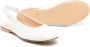 Andrea Montelpare Leren slingback ballerina's Wit - Thumbnail 2