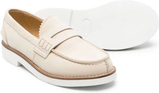 Andrea Montelpare Penny loafers Beige