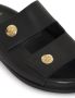 ANINE BING Ella leren slippers Zwart - Thumbnail 3