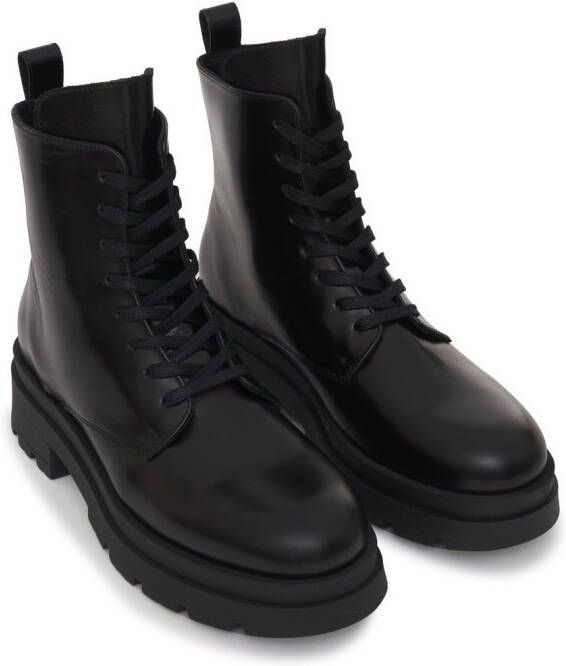 ANINE BING Luc combat boots Zwart