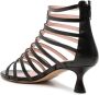 Anna F. 3745 leren sandalen Zwart - Thumbnail 3