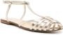 Anna F. 512 leren sandalen Goud - Thumbnail 2