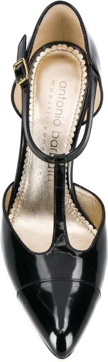Antonio Barbato Maestri Veneziani Pumps met T-bandje Zwart