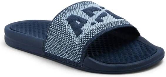 APL: ATHLETIC PROPULSION LABS Slippers met logo-reliëf Blauw