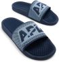 APL: ATHLETIC PROPULSION LABS Slippers met logo-reliëf Blauw - Thumbnail 4