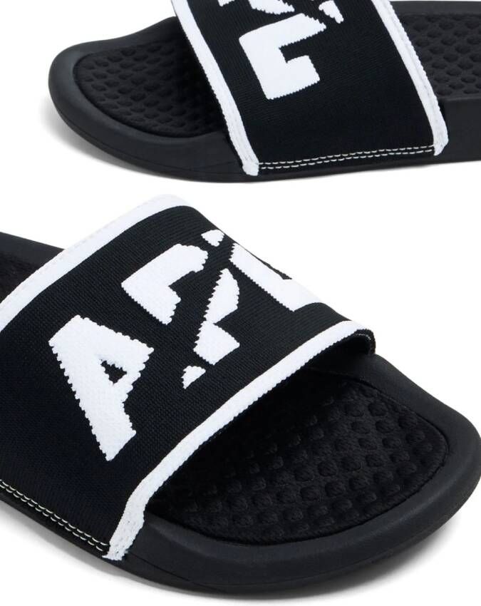 APL: ATHLETIC PROPULSION LABS Slippers met logo-reliëf Zwart