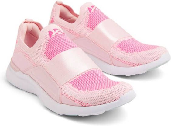 APL: ATHLETIC PROPULSION LABS TechLoom Bliss sneakers met mesh vlakken Roze