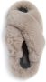 Apparis Biba slippers met imitatiebont Grijs - Thumbnail 3