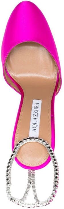 Aquazzura Pumps verfraaid met kristallen Roze