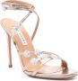 Aquazzura Leren sandalen Metallic - Thumbnail 2