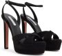 Aquazzura Sandalen met plateauzool Zwart - Thumbnail 4