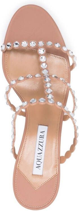 Aquazzura Sandalen met open neus Beige