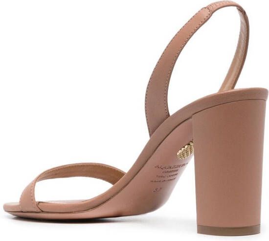 Aquazzura Leren muiltjes Beige