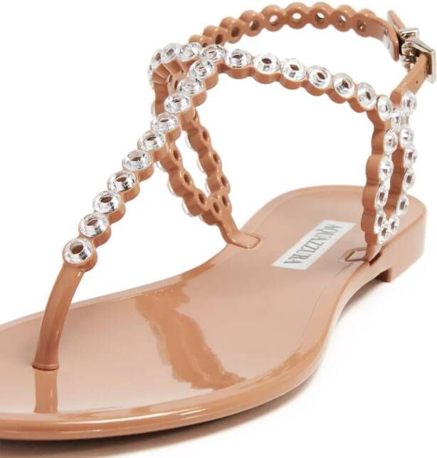 Aquazzura Almost Bare sandalen verfraaid met kristallen Roze