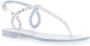 Aquazzura Almost Bare sandalen verfraaid met ringlets Beige - Thumbnail 2