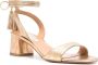 Aquazzura Alu 50mm metallic sandalen Goud - Thumbnail 2