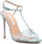 Aquazzura Amore Mio sandalen Blauw - Thumbnail 2