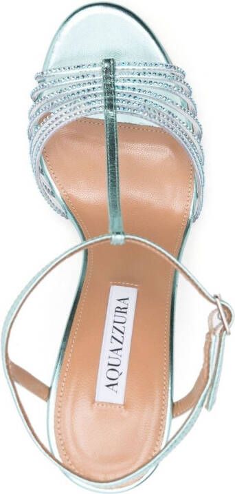 Aquazzura Amore Mio sandalen Blauw