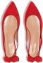 Aquazzura Ballerina's met strik Rood - Thumbnail 3