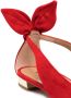 Aquazzura Ballerina's met strik Rood - Thumbnail 4