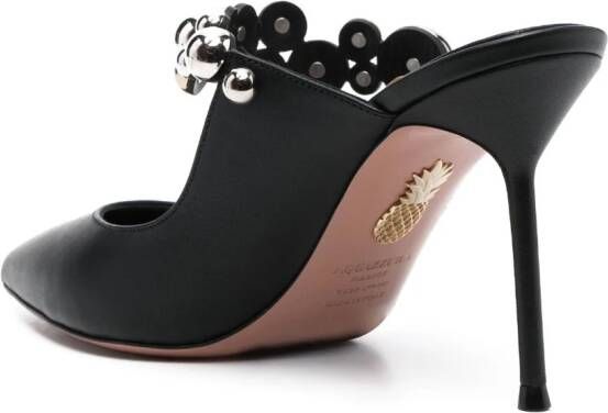 Aquazzura Blemind verfraaide pumps Zwart