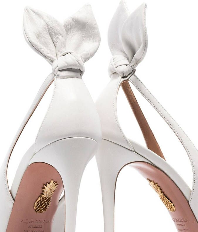 Aquazzura Bow Tie pumps Wit