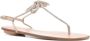 Aquazzura Capri Nights leren sandalen Goud - Thumbnail 2