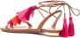 Aquazzura Capri sandalen met kwastjes Bruin - Thumbnail 3