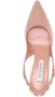 Aquazzura Comet Link grosgrain pumps Roze - Thumbnail 4