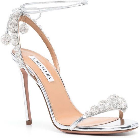 Aquazzura Disco Dancer sandalen Grijs