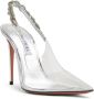 Aquazzura Doorzichtige pumps Zilver - Thumbnail 2