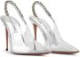 Aquazzura Doorzichtige pumps Zilver - Thumbnail 5