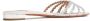 Aquazzura Leren slippers met ringlets Zilver - Thumbnail 2