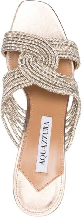 Aquazzura Gatsby muiltjes Goud