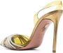 Aquazzura Gatsby slingback pumps Geel - Thumbnail 3