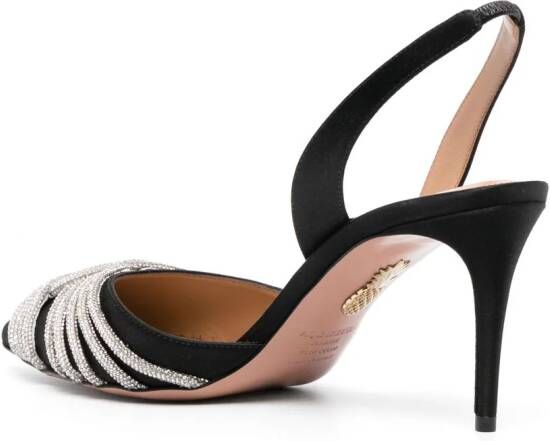 Aquazzura Gatsby slingback pumps Zwart