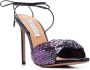 Aquazzura Sandalen met veters Paars - Thumbnail 2