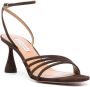 Aquazzura Latour 75mm suède sandalen Bruin - Thumbnail 2