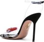 Aquazzura Love Me 115mm pumps met kristallen hart Zwart - Thumbnail 3