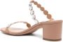 Aquazzura Maxi Tequila sandalen verfraaid met kristal Roze - Thumbnail 3