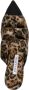 Aquazzura Muiltjes met luipaardprint Bruin - Thumbnail 4