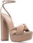 Aquazzura Olie sandalen met plateauzool Beige - Thumbnail 2