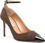 Aquazzura Pinot suède pumps Bruin - Thumbnail 2