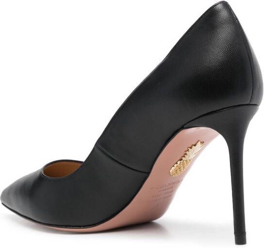 Aquazzura 85 mm Purist pumps Zwart