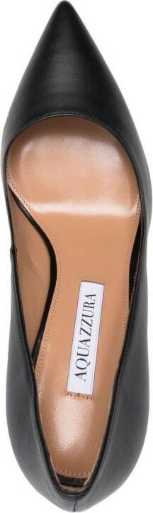 Aquazzura 85 mm Purist pumps Zwart