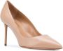 Aquazzura 80 mm Purist pumps met puntige neus Beige - Thumbnail 2